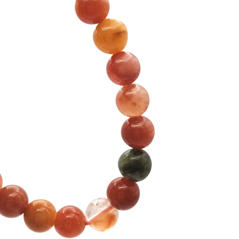 Mixed Rutilated Bracelet